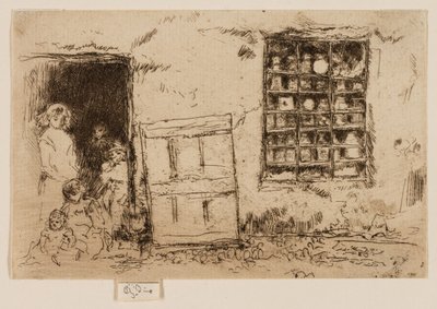 La dolceria del villaggio da James Abbott McNeill Whistler