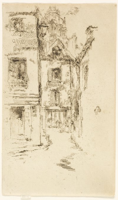 Sotto la cattedrale, Blois da James Abbott McNeill Whistler