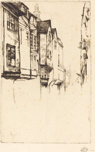 Wych Street da James Abbott McNeill Whistler