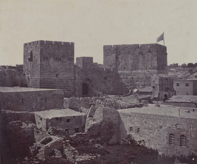 Gerusalemme - Sezione della città vecchia da James Robertson