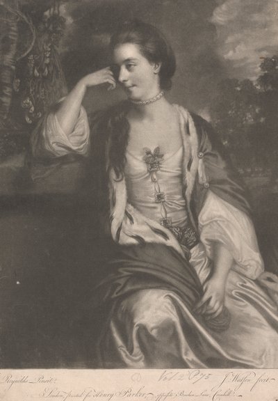 Signora Cholmondley da James Watson