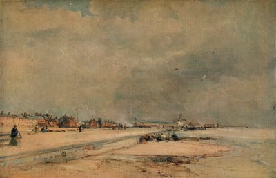 Littlehampton, inverno, c1868 da James Webb