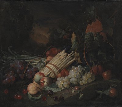 Natura morta con asparagi da Jan Davidsz de Heem