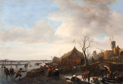 Scena invernale, c.1650 da Jan Havicksz. Steen