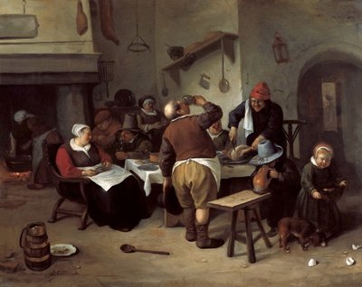 La cucina grassa da Jan Havickszoon Steen