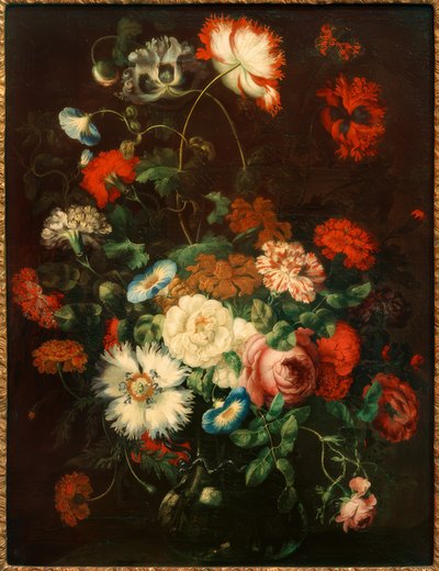 Natura morta di fiori in un vaso di vetro da Jan Peeter Brueghel