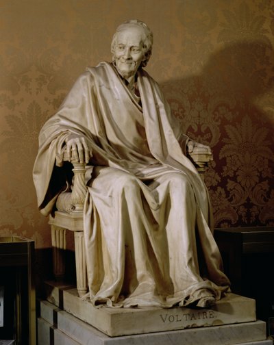 François-Marie Arouet Voltaire (1694-1778) 1781 da Jean Antoine Houdon