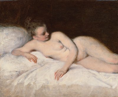 Nudo Reclino, c.1713-17 da Jean Antoine Watteau