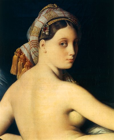 La grande odalisca da Jean Auguste Dominique Ingres