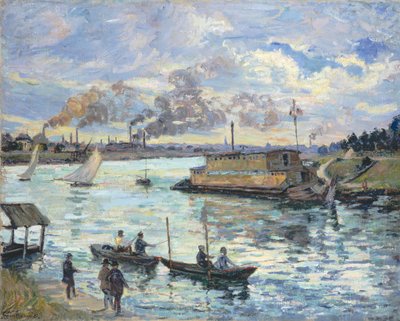 Scena fluviale, 1890 da Jean Baptiste Armand Guillaumin