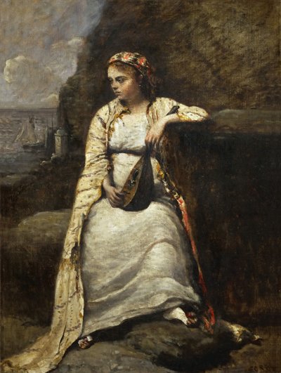 Haydée da Jean Baptiste Camille Corot