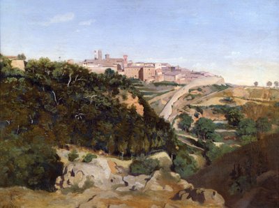 Volterra da Jean Baptiste Camille Corot