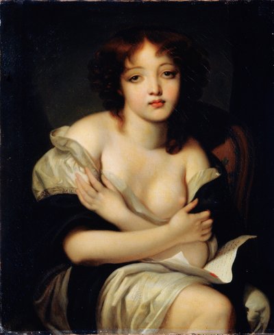 Una lettera, XVIII secolo da Jean Baptiste Greuze