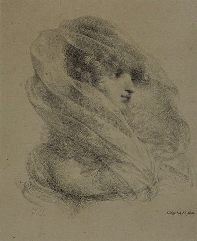 Mme. Ledieu da Jean Baptiste Isabey