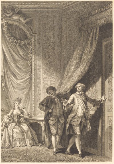 Le magnifique da Jean Baptiste Tilliard after Jean Honoré Fragonard