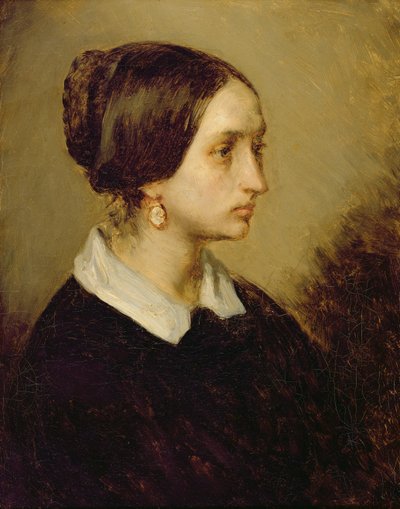 Ritratto di Madame Ono, 1844 da Jean Francois Millet