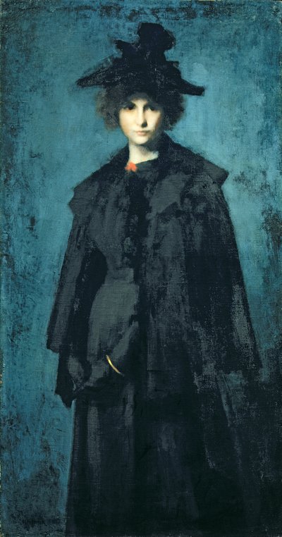 Ritratto di Madame Laura Leroux da Jean Jacques Henner