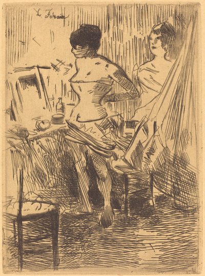 Ballerini nel Loro Camerino da Jean Louis Forain