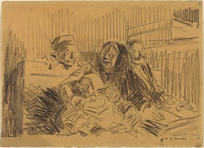 Difensore e Accusato, c. 1908 da Jean Louis Forain