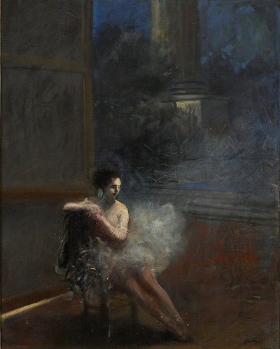 Ballerina seduta da Jean Louis Forain