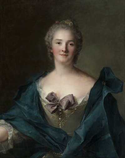 Ritratto di una donna, c.1748 da Jean Marc Nattier