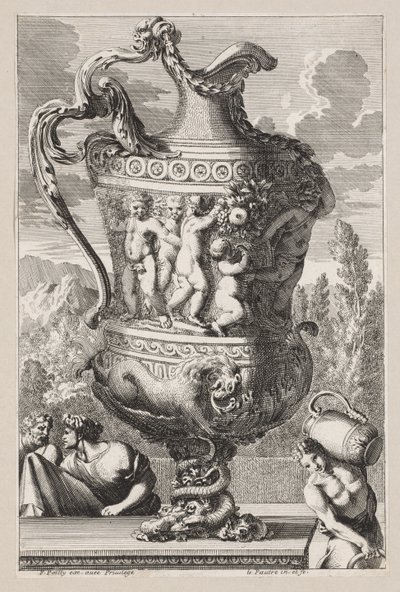 Urna decorativa, 1600 da Jean le Pautre