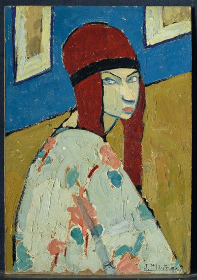 Autoritratto, c.1917 da Jeanne Hébuterne