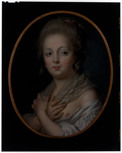 Una giovane donna alla sua toilette da Jeanne Philiberte Ledoux