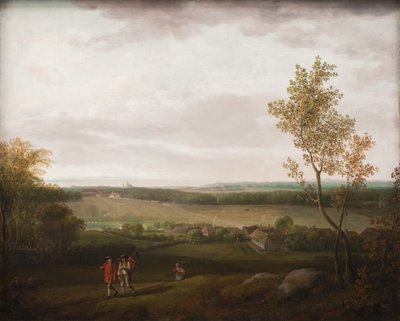 Vista della campagna vicino a Jægerspris da Jens Juel