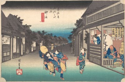 Goyu, Tabibito Ryujo, ca. 1833-34 da Jirobei