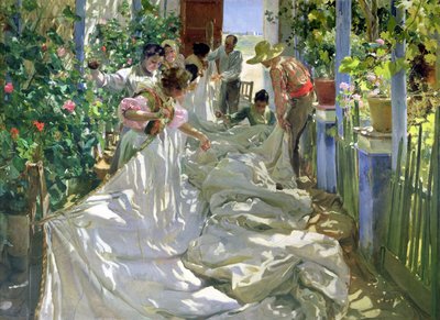 Riparare la Vela, 1896 da Joaquín Sorolla