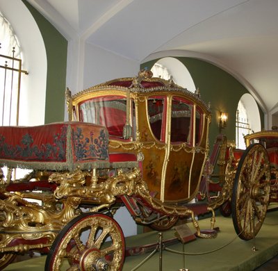 Carrozza Berline di Caterina II da Johann Konrad Buckendahl