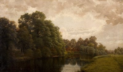 Una scena tranquilla del Warwickshire, 1883 da John Anderson