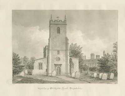 Chiesa di Blithfield da John Buckler