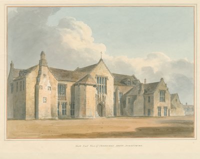 Dorset - Abbazia di Sherborne, 1802 da John Buckler