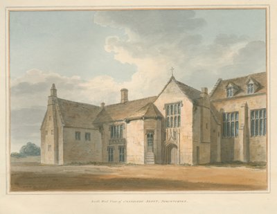 Dorset - Abbazia di Sherborne, 1802 da John Buckler