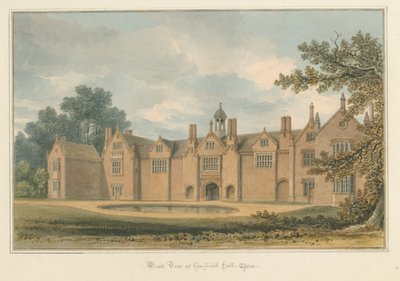 Essex - Gosfield Hall, 1824 da John Buckler