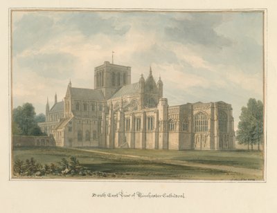 Hampshire - Cattedrale di Winchester da John Buckler