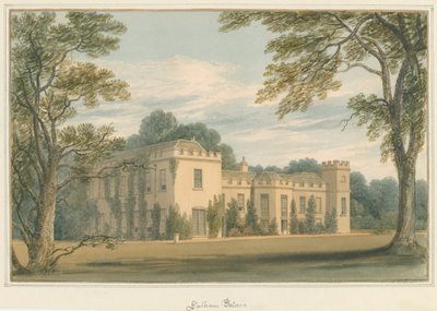 Middlesex - Fulham Palace, 1824 da John Buckler