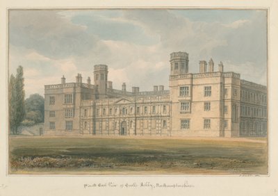 Northamptonshire - Castello di Ashby, 1815 da John Buckler