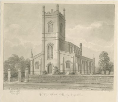 Chiesa di Rugeley (Nuova) da John Buckler