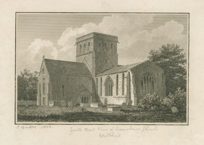 Wiltshire - Chiesa di Amesbury: incisione, 1806 da John Buckler