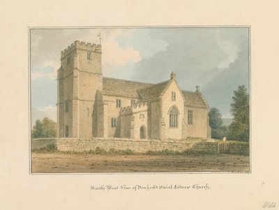 Wiltshire - Donhead Saint Andrew Church, 1817 da John Buckler