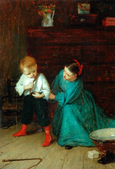 I suoi primi pantaloni, 1865 da John Burr