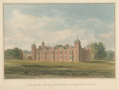 Norfolk - Blickling Hall, 1820 da John Chessell Buckler