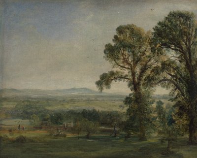 Bardon Hill, Coleorton Hall da John Constable