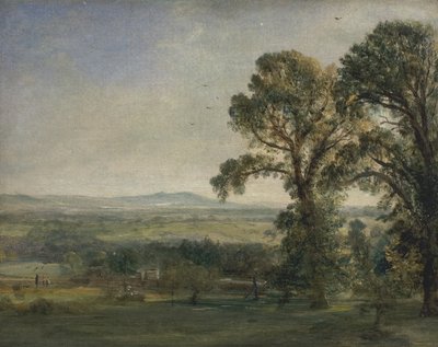 Bardon Hill, Coleorton Hall da John Constable