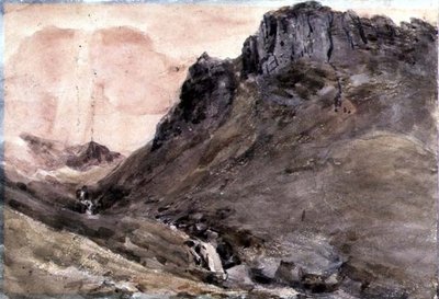 Eagle Crag, Borrowdale da John Constable