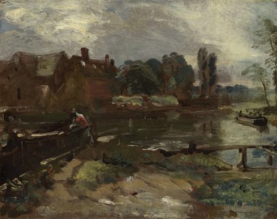 Mulino di Flatford dalla Chiusa da John Constable