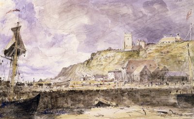 Porto di Folkestone, 1833 da John Constable